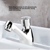 Public Ktchen Bathroom Chrome Plated Self Closing Water Saving Time