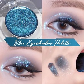 Paleta de maquillaje iluminador, colorete iluminador de larga duración, brillo suave altamente pigmentado, polvo bronceador iluminador fácil de extender, purpurina natural para la cara y el cuerpo (3#, all skin)
