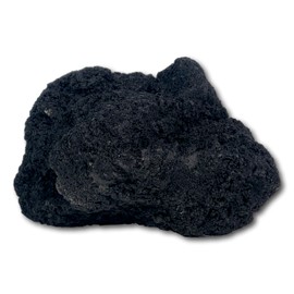 Greenscaping Aquarium Lava Stones Black 3-20 cm, Especially Deep Black Lava Aquarium Stones, Lava Stones (15-20 cm)