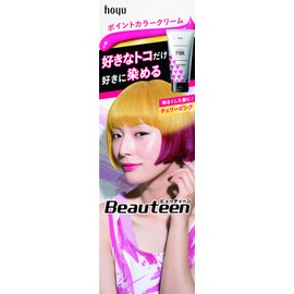Hoyu Beauty Teen Point Color Cream, Cherry Pink, 4.9 oz (140 g)
