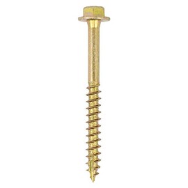 TIMCO Hex Flange Head Sleeper Screws - M6 x 40mm (Box of 100)