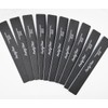 Nail File PrettyClaw 10pc Black Grit Rectangle Professional Acrylic Nail