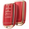 ELOHEI Key Fob Cover for Acura ,Soft TPU Key Fob