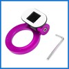 VekAuto 2 Set Universal Purple Ring Shaped Car Tow Hook