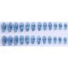 MERVF Medium Press on Nails Almond Fake Nails Press ons
