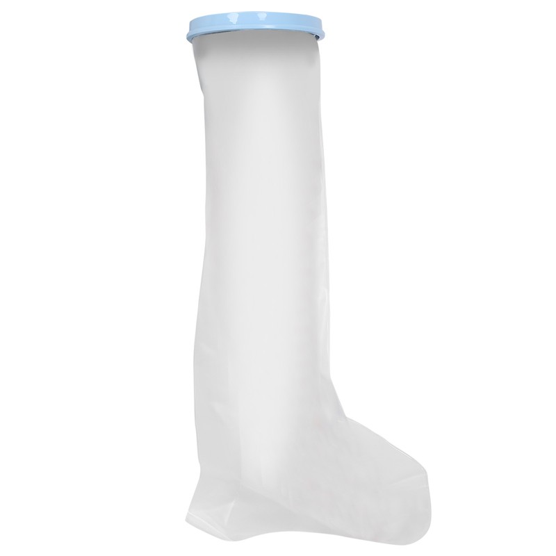 Leg Cast Cover Watertight Foot Wound Protector Reusable Kid Leg