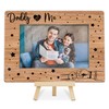 DETIHO Dad Picture Frame, Daddy and Me Picture Frames, Dad