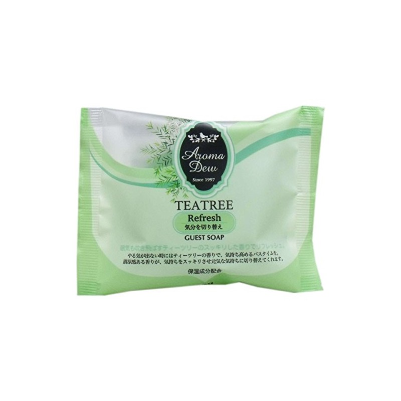 Clover Corporation AromaDuu Glycerin Guest Soap, Tea Tree, 1.2 oz