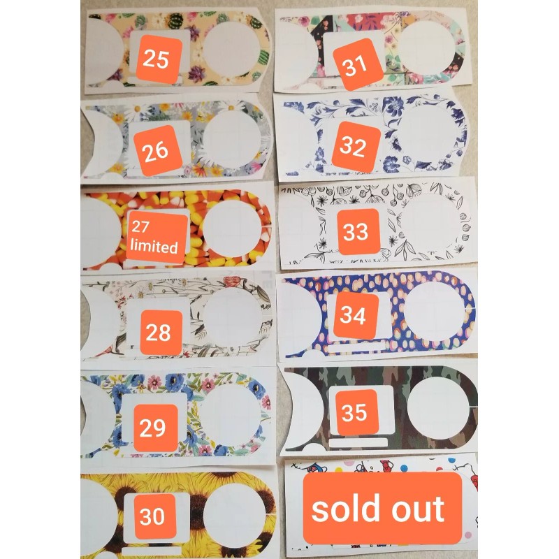 Vocera Badge Vinyl Skins Removable