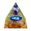 Besorgone Orgone Pyramid Zodiac Libra Crystal Healing Stone Amethyst Sphere