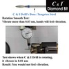 C & I Diamond Nail Drill Flame Shape E-File Professional