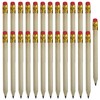 CWPFVQA Pack of 25 Pencils with Eraser, Hb Pencils, Mini