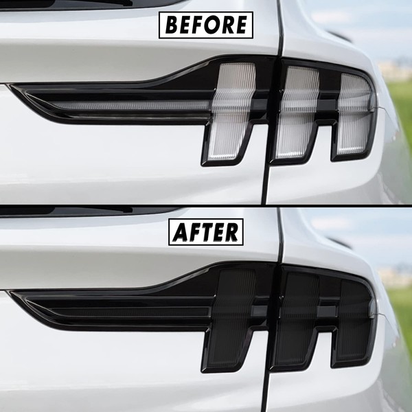SlickMod PreCut Vinyl Smoke Tint for 2021-2022 Ford Mustang Mach-E