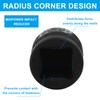 LDEXIN 3/8" Female to 1/4" Male Impact Socket Adapter, Black