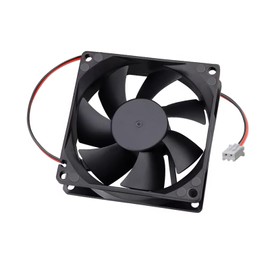 Ronyaoko 80mm x 25mm 12V DC Brushless Cooling Fan PC Computer Cooling Fan Case Cooler 8cm Protective Cover 2pin for Server