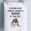 PWHAOO Boxer Kitchen Towel A Kitchen is Not Complete Without