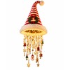 LED Santa Hat Hanging Light – Christmas Pendant Lamp with