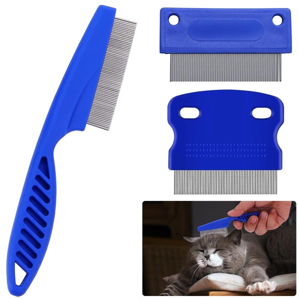 Pet Comb Chisel Remover Comb, Set of 3, Dog and