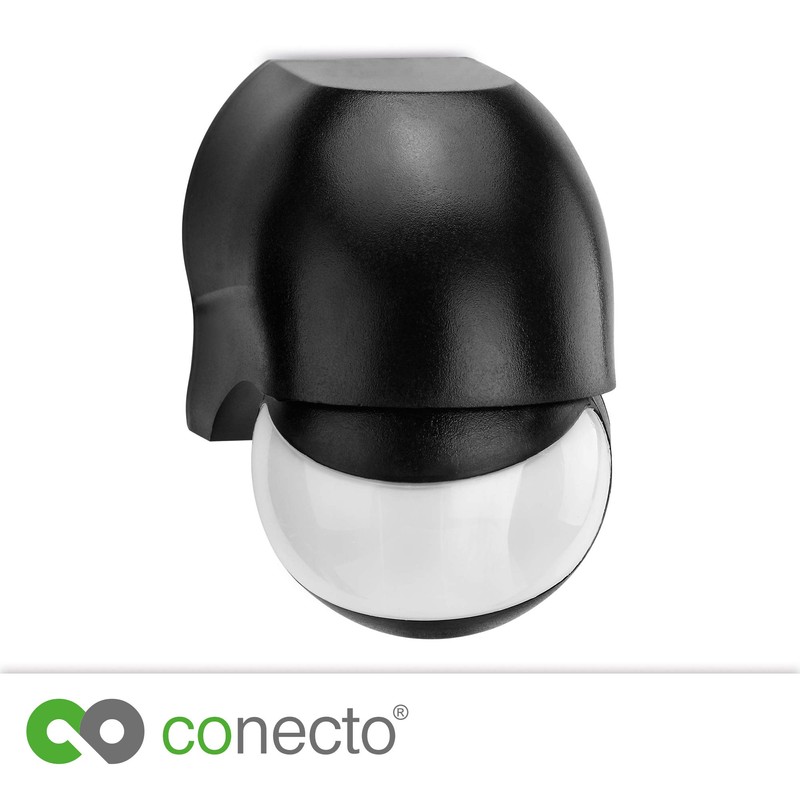 conecto Infrared Motion Sensor Indoor and Outdoor Surface-Mounted Wall LED