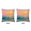 VARUN Landscape Blue Waves Beach Sunset Pillowcases Nature Ocean Seaside