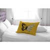 Acptolen Daisy Butterfly Pillow Sham White Flower Butterflies Creativity Yellow