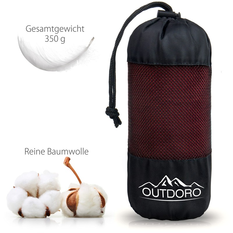 Outdoro Sleeping Bag, Ultra Light Travel Sleeping Bag, Only 350