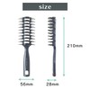 Vess VP-80 Japanese Ceramic Styling Brush Hair Brush