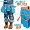 Hi-Spec 16-Piece Children’s Tool Kit with Child-Size Tool Belt, Genuine