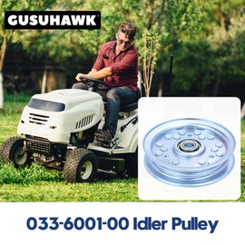 GUSUHAWK 033-6001-00 Pulley Replaces Bad Boy 033-6001-00, 033-6001-00-4 3/4 Idler Pulley Bad Boy, 033-6001-00 BadBoy, Bad Boy Idler Pulley 033-6001-00 for Bad Boy MZ Magnum Deck Assembly