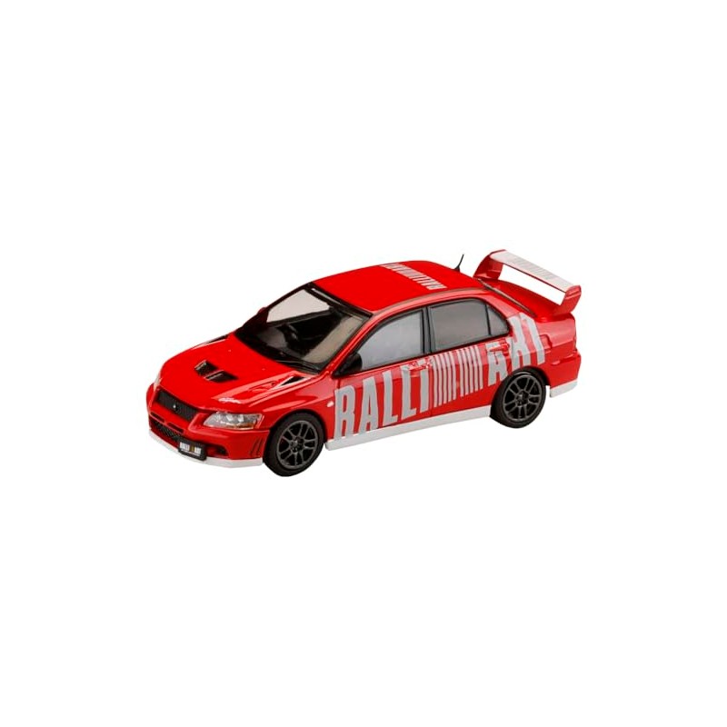 HJ64 1/64 Mitsubishi Lancer Evolution 7 GSR RALLIART Palma Red