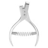 Kodrily Pattern Notcher, Stainless Steel Single Hole Punch, Ergonomic Slot