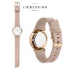 Liebeskind Berlin women's analogue quartz watch with leather armband, Strap