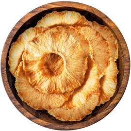 Bremer Gewürzhandel Pineapple Rings, Dried, Fruity Pineapple without Added Sugar, Unsulphurised, 180 g