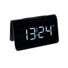 TFA Dostmann ICON 60.2543 Digital Radio-Controlled Alarm Clock, Plastic, Black,