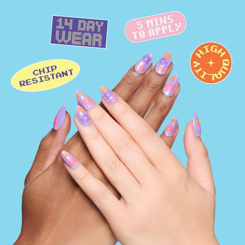 Digi Short Press On Nail Collection - Nail Kit &