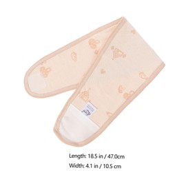 SUPVOX 4pcs Cotton Bellybands Soft and Comfortable Newborn Navel Belts for Abdomen Protection Elasticity for Boy Girl for Cold Weather Relief