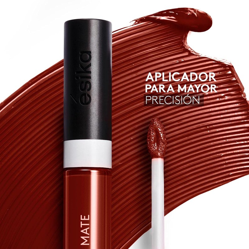 ésika - Labial Líquido No Transfer Hidracolor Mate, 6 ml