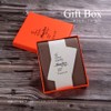 HANATORA PSA02 Genuine Leather Mini Wallet, Shrink Leather, Bifold, Trifold