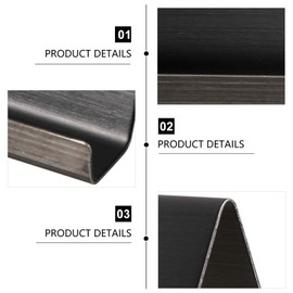 TOYMYTOY Business Card Stand, Card Stand, Tabletop, Metal, Desktop Business Card Case, Office Supplies, Office Supplies