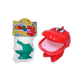 Bubble-popping Kaiju Awadon, 1 Single Item, Play in the Bath, Made in Japan (Green)