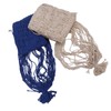 2pcs Fish Net Decoration Cotton Soft Comfortable Mediterranean Style Beige