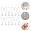 DOITOOL Ball Bungee Cords 10 Inch, 50Pack White Tarp Ball