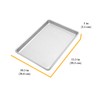 Chicago Metallic Commercial II Traditional Uncoated True Jelly Roll Pan,