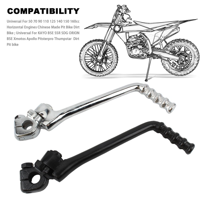 ABCERRSI 13mm Kick Starter Lever Pedal,Motorcycle Pedal Kickstart Lever Starter