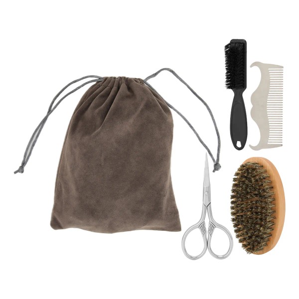 Kit Para El Cuidado De La Barba, Retro, Duradero, Portátil