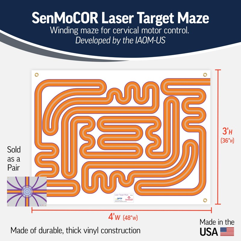 OPTP SenMoCOR System: Sensory Motor Control, Cervical Fine Motor Control,