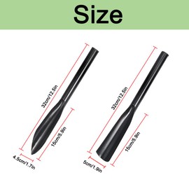 Gartenkelle Werkzeuge, 2 Stück Kohlenstoffstahl Kleine Gartenhandschaufel, Multifunktionale Gartengeräte für Graben Transplantieren Jäten - Typ B