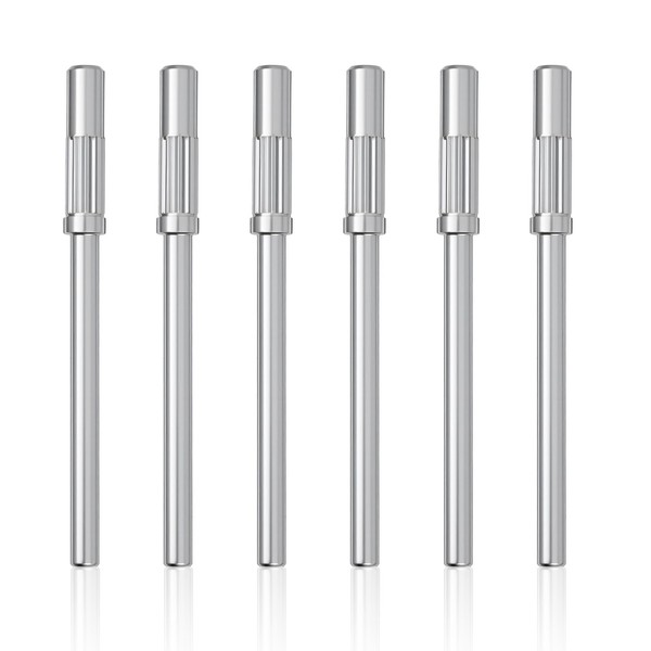 6 Pcs Mandrel Nail Drill Bits,Sanding Bands for Nail Drill,Mini