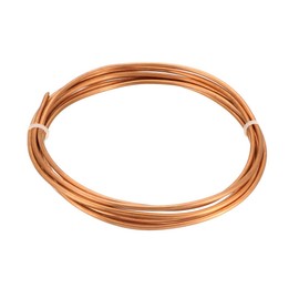 sourcing map Refrigeration Tubing, 3/32" OD x 3/64" ID x 6.5 Ft Soft Coil Copper Tubing
