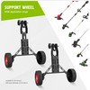 KALAWW Adjustable String Trimmer Support Wheel Attachment,Upgrade Design Lawn Mower